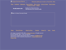 Tablet Screenshot of employee.lasierra.edu